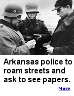 According to the mayor of Paragold, Arkansas, ''If you're out walking, we're going to stop you, ask why you're out walking, check for your ID''. 